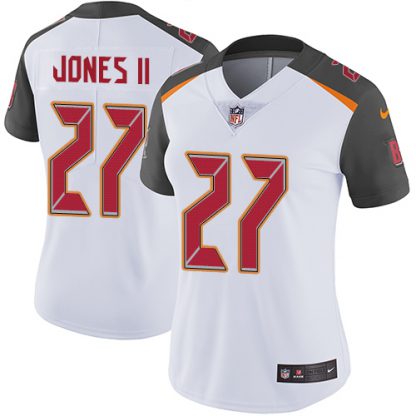 Nike Tampa Bay Buccaneers #27 Ronald Jones II White Women's Stitched NFL Vapor Untouchable Limited Jersey