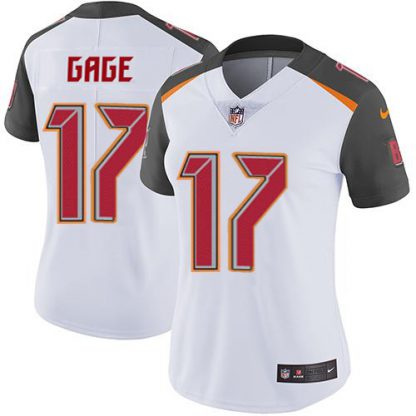 Nike Tampa Bay Buccaneers #17 Russell Gage White Women's Stitched NFL Vapor Untouchable Limited Jersey