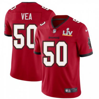 Tampa Bay Tampa Bay Buccaneers #50 Vita Vea Youth Super Bowl LV Bound Nike Red Vapor Limited Jersey