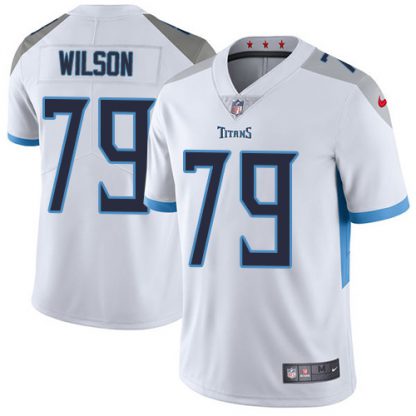 Nike Tennessee Titans #79 Isaiah Wilson White Men's Stitched NFL Vapor Untouchable Limited Jersey