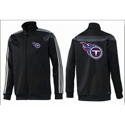 NFL Tennessee Tennessee Titans Team Logo Jacket Black_2