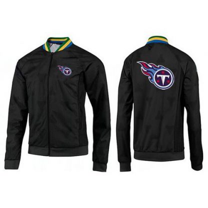 NFL Tennessee Tennessee Titans Team Logo Jacket Black_3