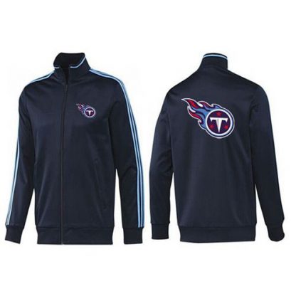 NFL Tennessee Tennessee Titans Team Logo Jacket Dark Blue_2