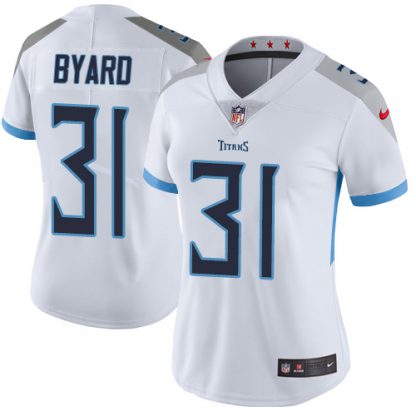 Nike Tennessee Titans #31 Kevin Byard White Women's Stitched NFL Vapor Untouchable Limited Jersey