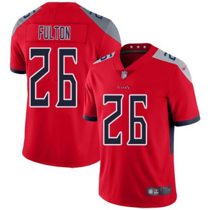 Nike Tennessee Titans #26 Kristian Fulton Red Men's Stitched NFL Limited Inverted Legend Jersey