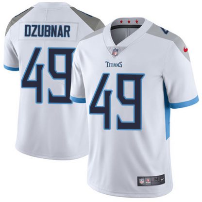 Nike Tennessee Titans #49 Nick Dzubnar White Youth Stitched NFL Vapor Untouchable Limited Jersey