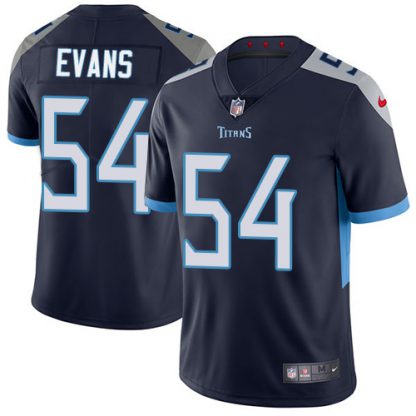 Nike Tennessee Titans #54 Rashaan Evans Navy Blue Team Color Youth Stitched NFL Vapor Untouchable Limited Jersey