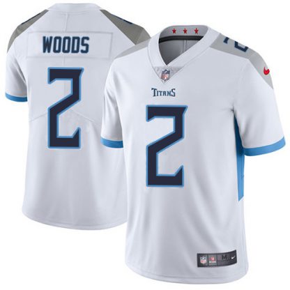 Nike Tennessee Titans #2 Robert Woods White Men's Stitched NFL Vapor Untouchable Limited Jersey