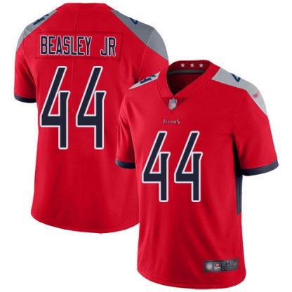 Nike Tennessee Titans #44 Vic Beasley Jr Red Men's Stitched NFL Limited Inverted Legend Jersey