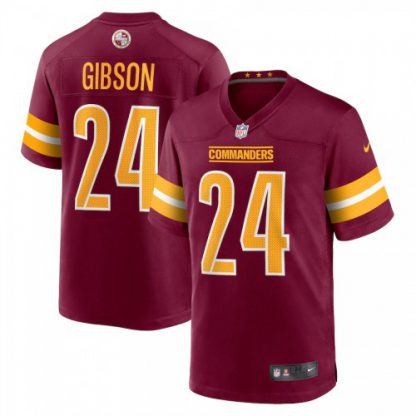 Washington Washington Commanders #24 Antonio Gibson Burgundy Men's Nike Game Jersey