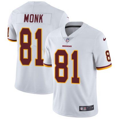 Nike Washington Commanders #81 Art Monk White Men's Stitched NFL Vapor Untouchable Limited Jersey