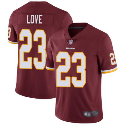 Nike Washington Commanders #23 Bryce Love Burgundy Red Team Color Men's Stitched NFL Vapor Untouchable Limited Jersey