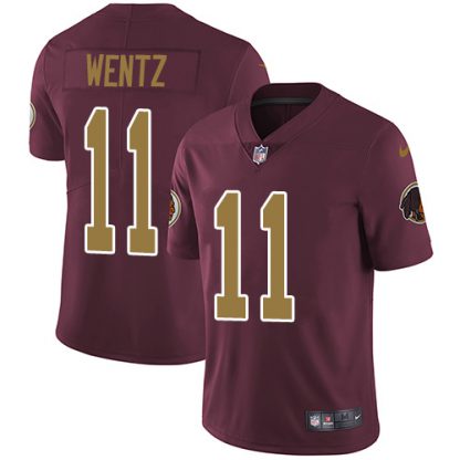 Nike Washington Commanders #11 Carson Wentz Burgundy Red Alternate Youth Stitched NFL Vapor Untouchable Limited Jersey