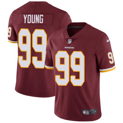 Nike Washington Commanders #99 Chase Young Burgundy Red Team Color Youth Stitched NFL Vapor Untouchable Limited Jersey