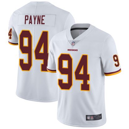 Nike Washington Commanders #94 Da'Ron Payne White Youth Stitched NFL Vapor Untouchable Limited Jersey