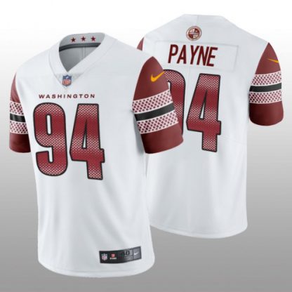 Washington Washington Commanders #94 Da'Ron Payne Men's Nike Vapor Limited NFL Jersey - White