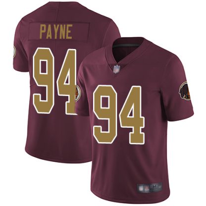Nike Washington Commanders #94 Da'Ron Payne Burgundy Red Alternate Men's Stitched NFL Vapor Untouchable Limited Jersey
