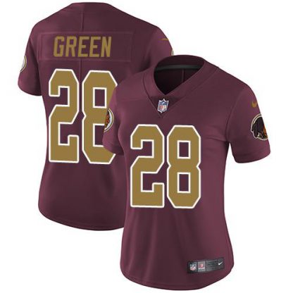 Nike Washington Commanders #28 Darrell Green Burgundy Red Alternate Women's Stitched NFL Vapor Untouchable Limited Jersey