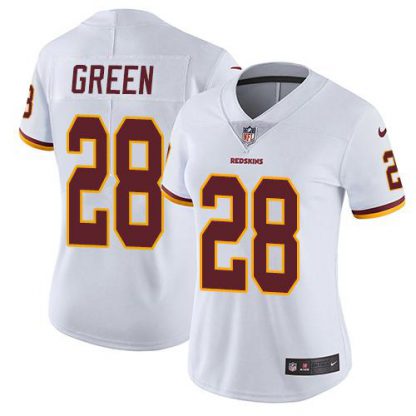 Nike Washington Commanders #28 Darrell Green White Women's Stitched NFL Vapor Untouchable Limited Jersey