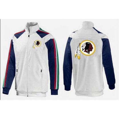NFL Washington Washington Commanders Team Logo Jacket White_1