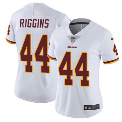 Nike Washington Commanders #44 John Riggins White Women's Stitched NFL Vapor Untouchable Limited Jersey