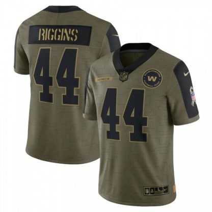 Washington Washington Commanders #44 John Riggins Olive Nike 2021 Salute To Service Limited Player Jersey