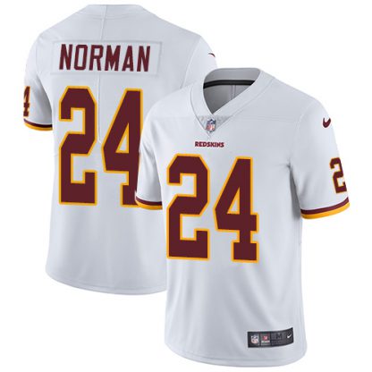 Nike Washington Commanders #24 Josh Norman White Men's Stitched NFL Vapor Untouchable Limited Jersey
