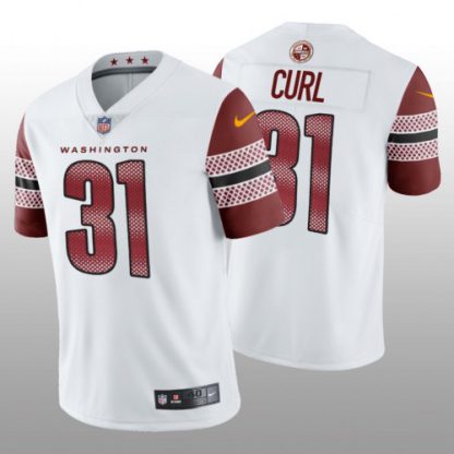 Washington Washington Commanders #31 Kamren Curl Men's Nike Vapor Limited NFL Jersey - White