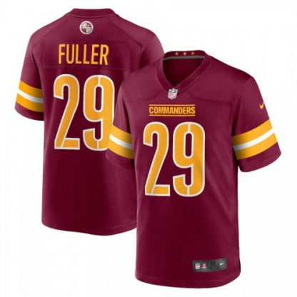 Washington Washington Commanders #29 Kendall Fuller Burgundy Men's Nike Game Jersey
