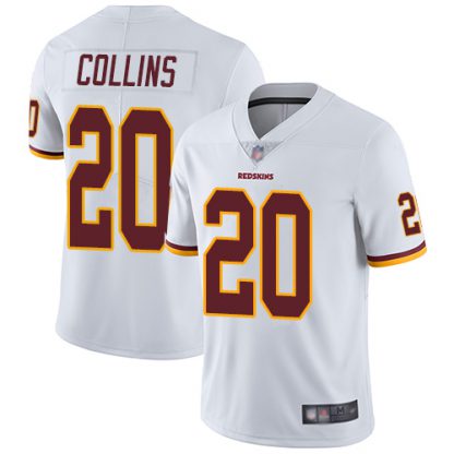 Nike Washington Commanders #20 Landon Collins White Men's Stitched NFL Vapor Untouchable Limited Jersey