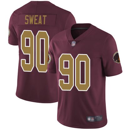 Nike Washington Commanders #90 Montez Sweat Burgundy Red Alternate Youth Stitched NFL Vapor Untouchable Limited Jersey