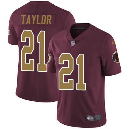 Nike Washington Commanders #21 Sean Taylor Burgundy Red Alternate Men's Stitched NFL Vapor Untouchable Limited Jersey