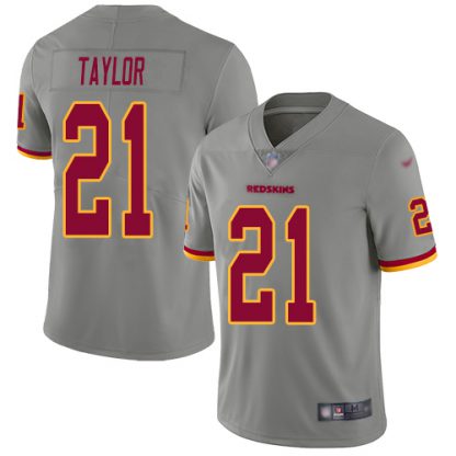 Nike Washington Commanders #21 Sean Taylor Gray Men's Stitched NFL Limited Inverted Legend Jersey