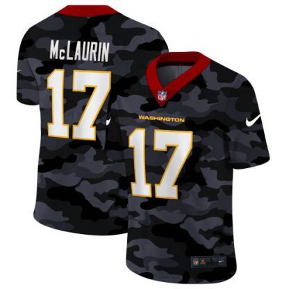 Washington Washington Commanders #17 Terry McLaurin Men's Nike 2020 Black CAMO Vapor Untouchable Limited Stitched NFL Jersey
