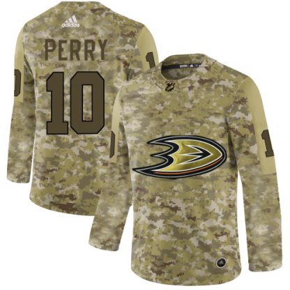 Adidas Anaheim Ducks #10 Corey Perry Camo Authentic Stitched NHL Jersey