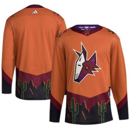 Arizona Arizona Coyotes Blank Men's adidas Reverse Retro 2.0 Authentic Player Jersey - Orange