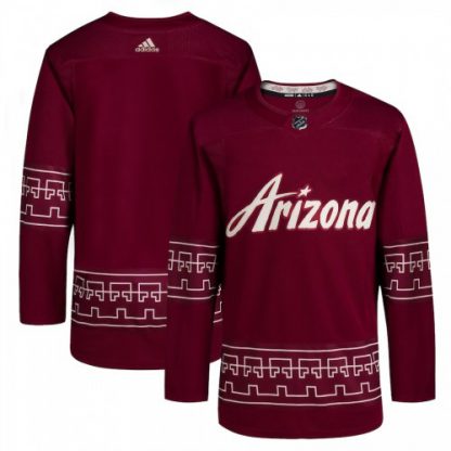 Arizona Arizona Coyotes Blank adidas Alternate 2022-23 Primegreen Authentic NHL Jersey - Garnet
