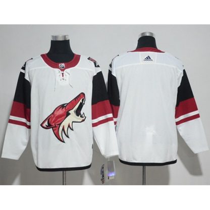 Adidas Arizona Coyotes Blank White Road Authentic Stitched NHL Jersey