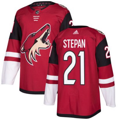 Adidas Arizona Coyotes #21 Derek Stepan Maroon Home Authentic Stitched NHL Jersey