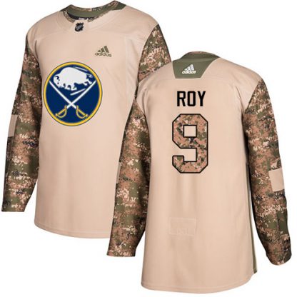 Adidas Buffalo Sabres #9 Derek Roy Camo Authentic 2017 Veterans Day Stitched NHL Jersey