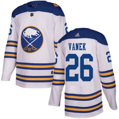 Adidas Buffalo Sabres #26 Thomas Vanek White Authentic 2018 Winter Classic Stitched NHL Jersey