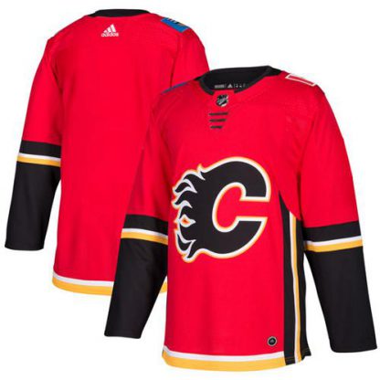 Adidas Calgary Flames Blank Red Home Authentic Stitched NHL Jersey