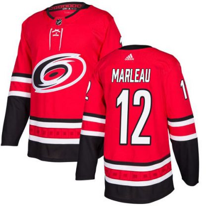 Adidas Carolina Hurricanes #12 Patrick Marleau Red Home Authentic Stitched NHL Jersey