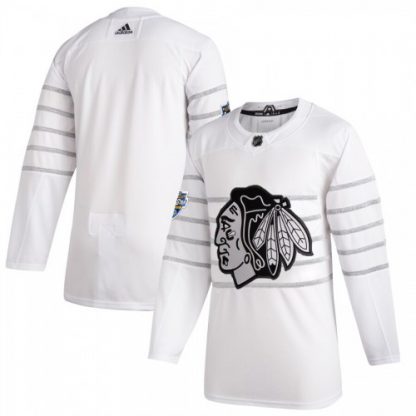 Men's Chicago Chicago Blackhawks Adidas White 2020 NHL All-Star Game Authentic Jersey