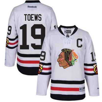 Chicago Blackhawks #19 Jonathan Toews White 2017 Winter Classic Stitched Youth NHL Jersey