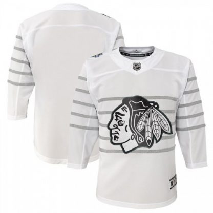 Youth Chicago Chicago Blackhawks White 2020 NHL All-Star Game Premier Jersey