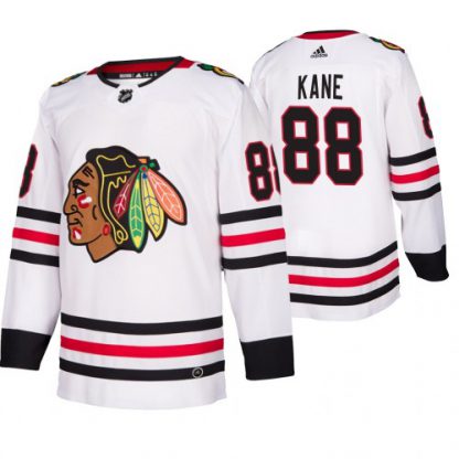 Chicago Chicago Blackhawks #88 Patrick Kane 2019-20 Away Authentic Player White NHL Jersey