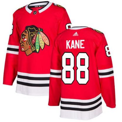 Adidas Chicago Blackhawks #88 Patrick Kane Red Home Authentic Stitched NHL Jersey
