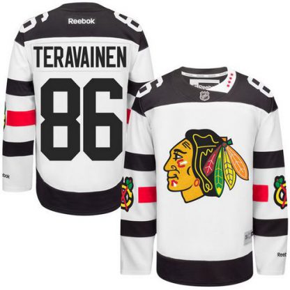 Chicago Blackhawks #86 Teuvo Teravainen White 2016 Stadium Series Stitched Youth NHL Jersey