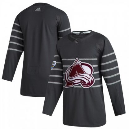 Men's Colorado Colorado Avalanche Adidas Gray 2020 NHL All-Star Game Authentic Jersey